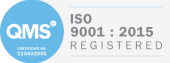 QMS ISO 9001:2015 logo